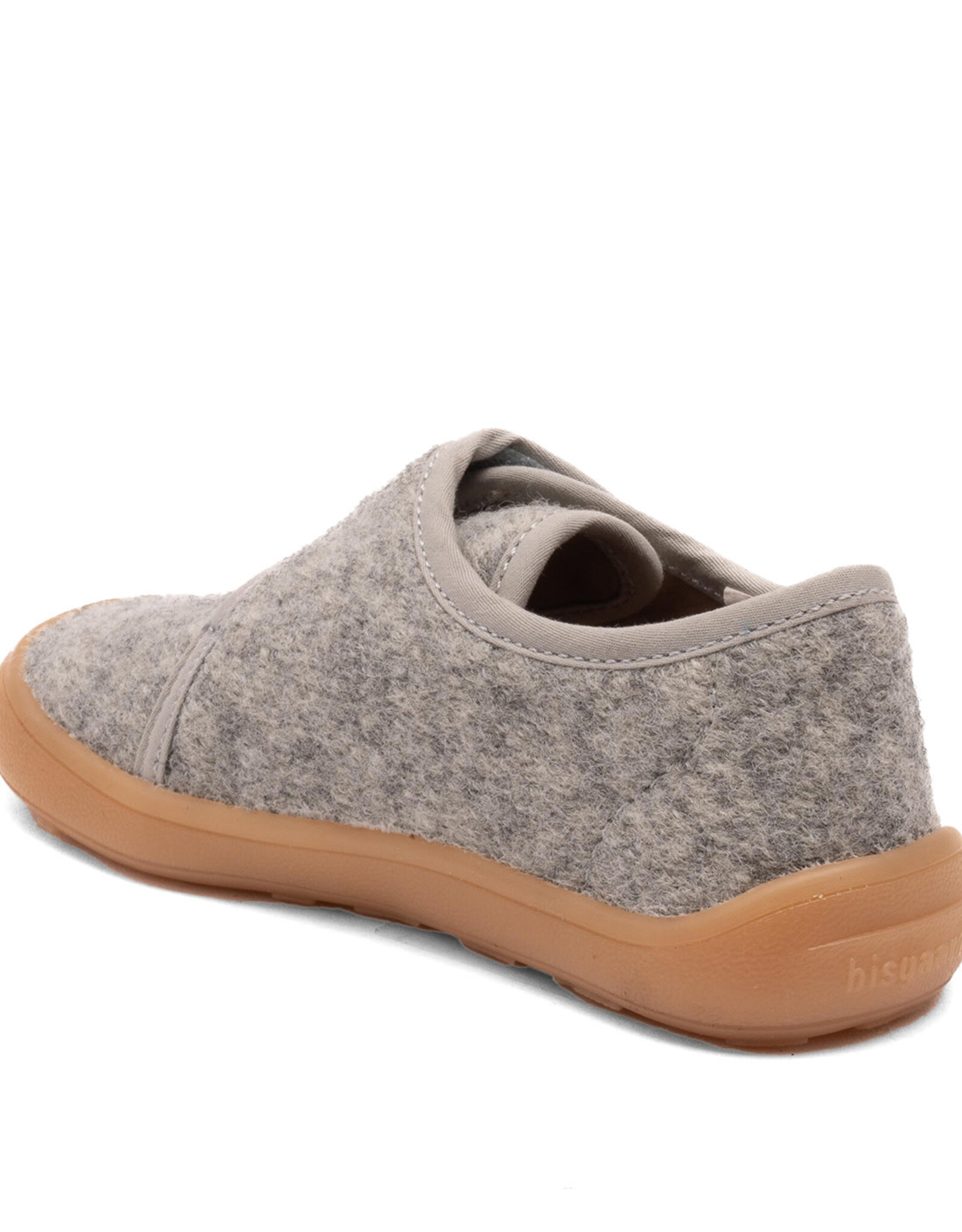 BISGAARD BISGAARD GREY WOOL HOME SHOES