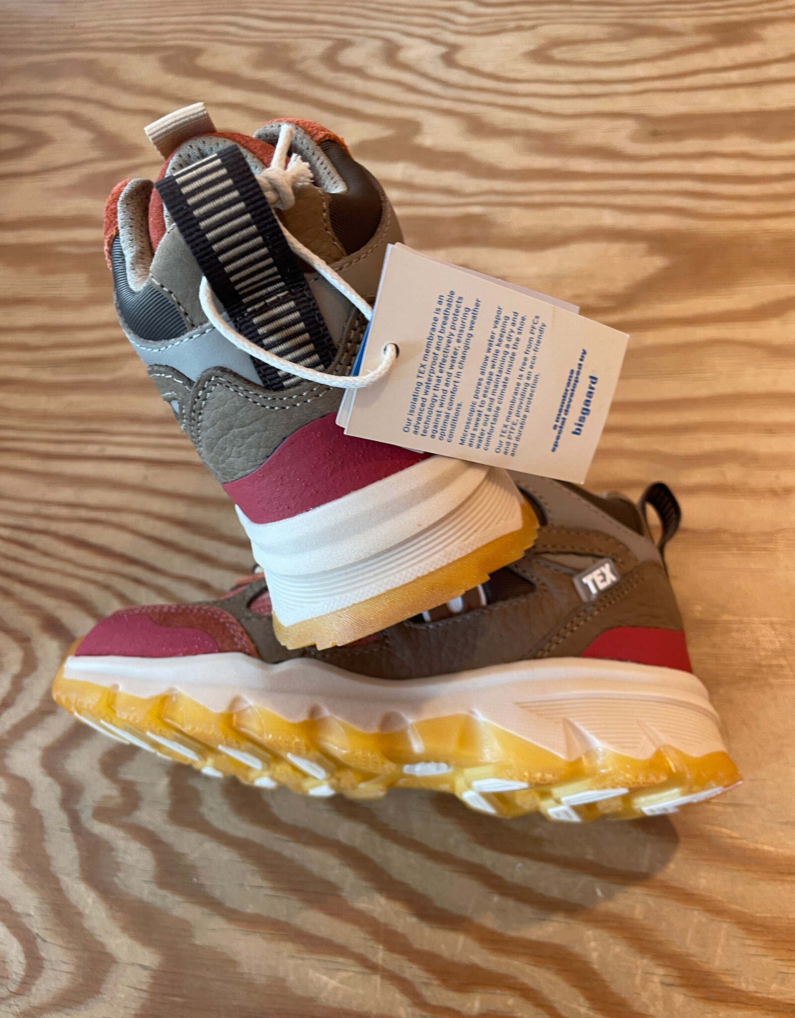 BISGAARD BISGAARD FINN TEX BOOTS BRICK