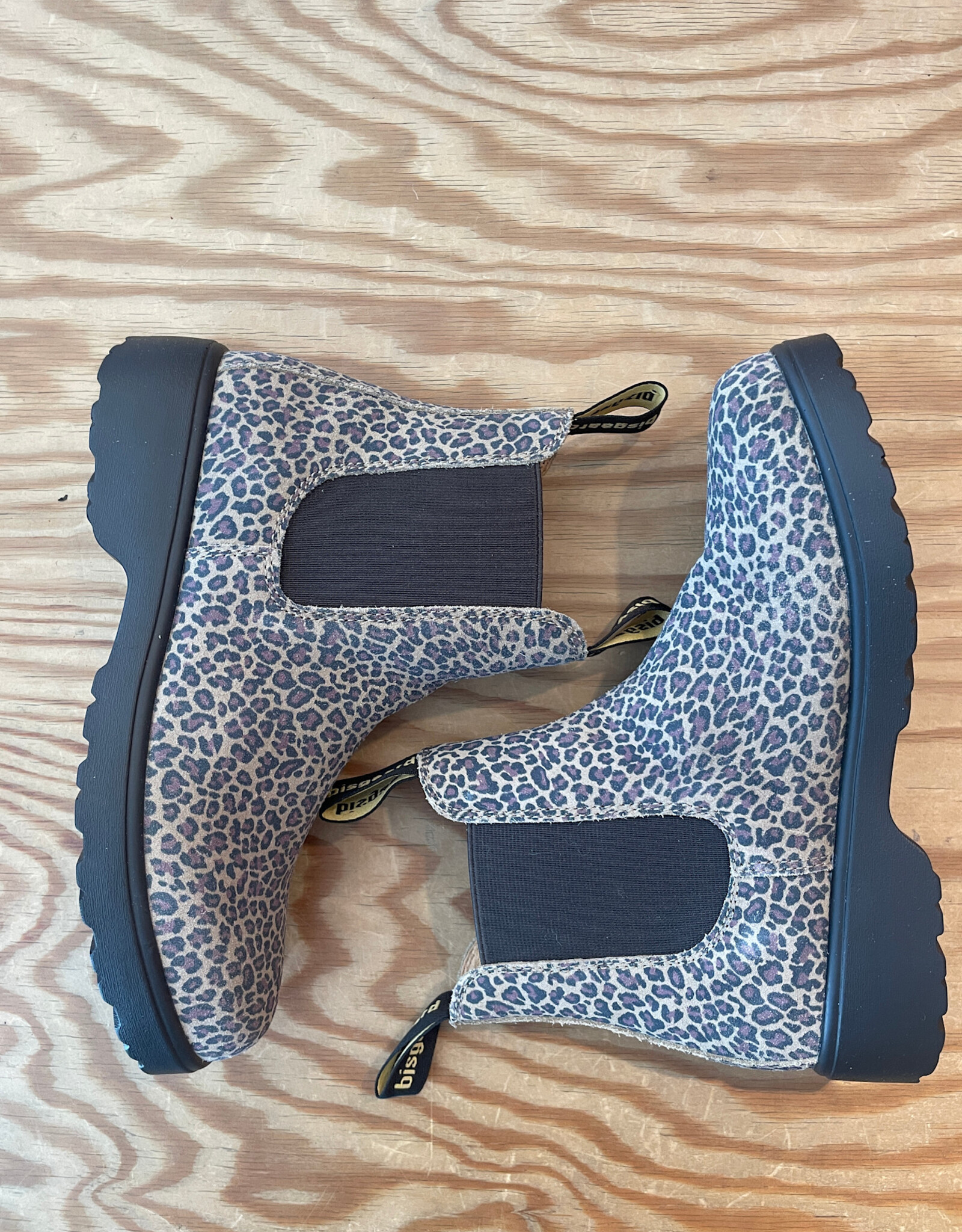 BISGAARD BISGAARD KIM CHELSEA BOOTS LEOPARD
