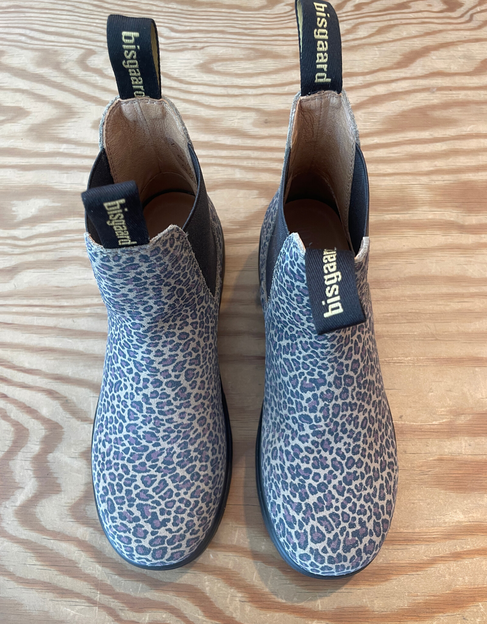 BISGAARD BISGAARD KIM CHELSEA BOOTS LEOPARD