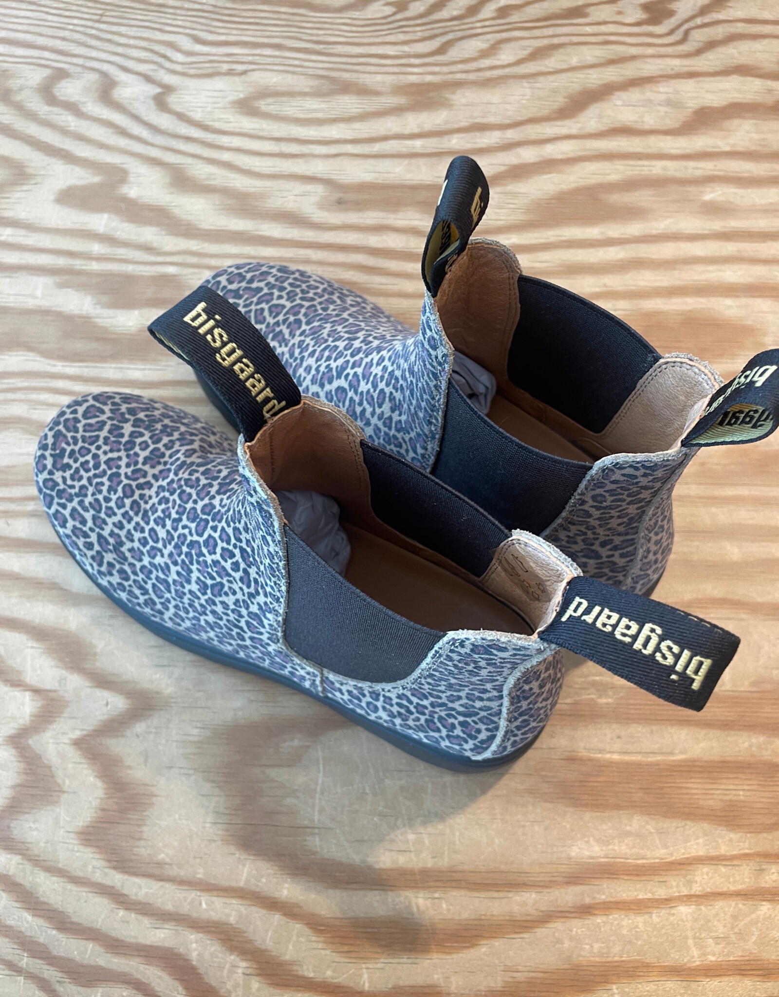 BISGAARD BISGAARD KIM CHELSEA BOOTS LEOPARD
