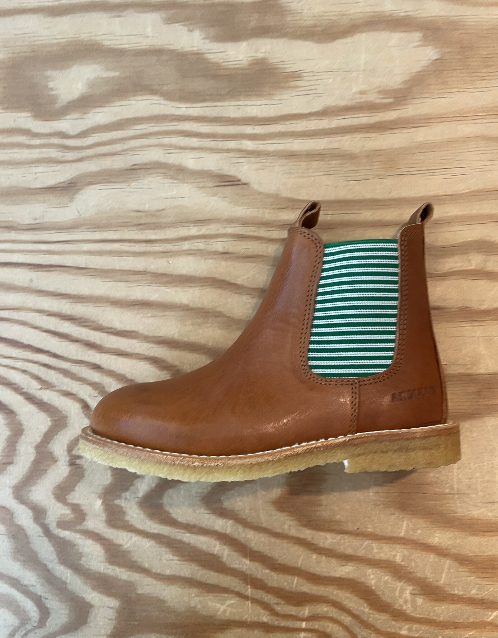 ANGULUS ANGULUS CHELSEA BOOT COGNAC/STRIPES