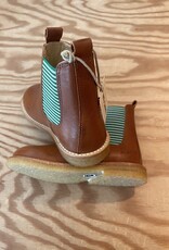 ANGULUS ANGULUS CHELSEA BOOT COGNAC/STRIPES