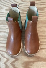 ANGULUS ANGULUS CHELSEA BOOT COGNAC/STRIPES