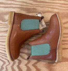 ANGULUS ANGULUS CHELSEA BOOT COGNAC/STRIPES