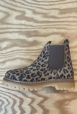 ANGULUS ANGULUS CHELSEA BOOT LEOPARD BROWN