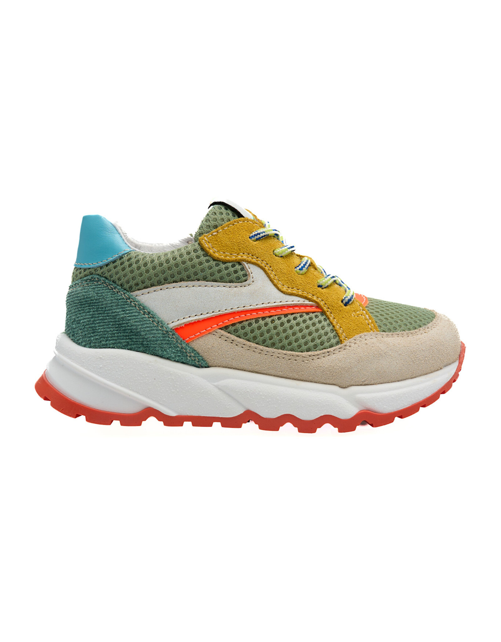 ROMAGNOLI ROMAGNOLI lederen runner MESH VERDE AMAZZONIA