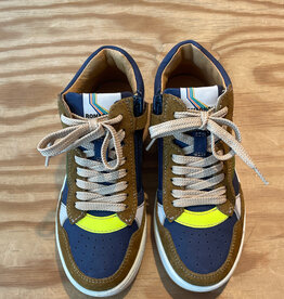 ROMAGNOLI ROMAGNOLI HIGHTOP SNEAKER BLU/BORDO