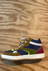 ROMAGNOLI ROMAGNOLI HIGHTOP SNEAKER BLU/BORDO