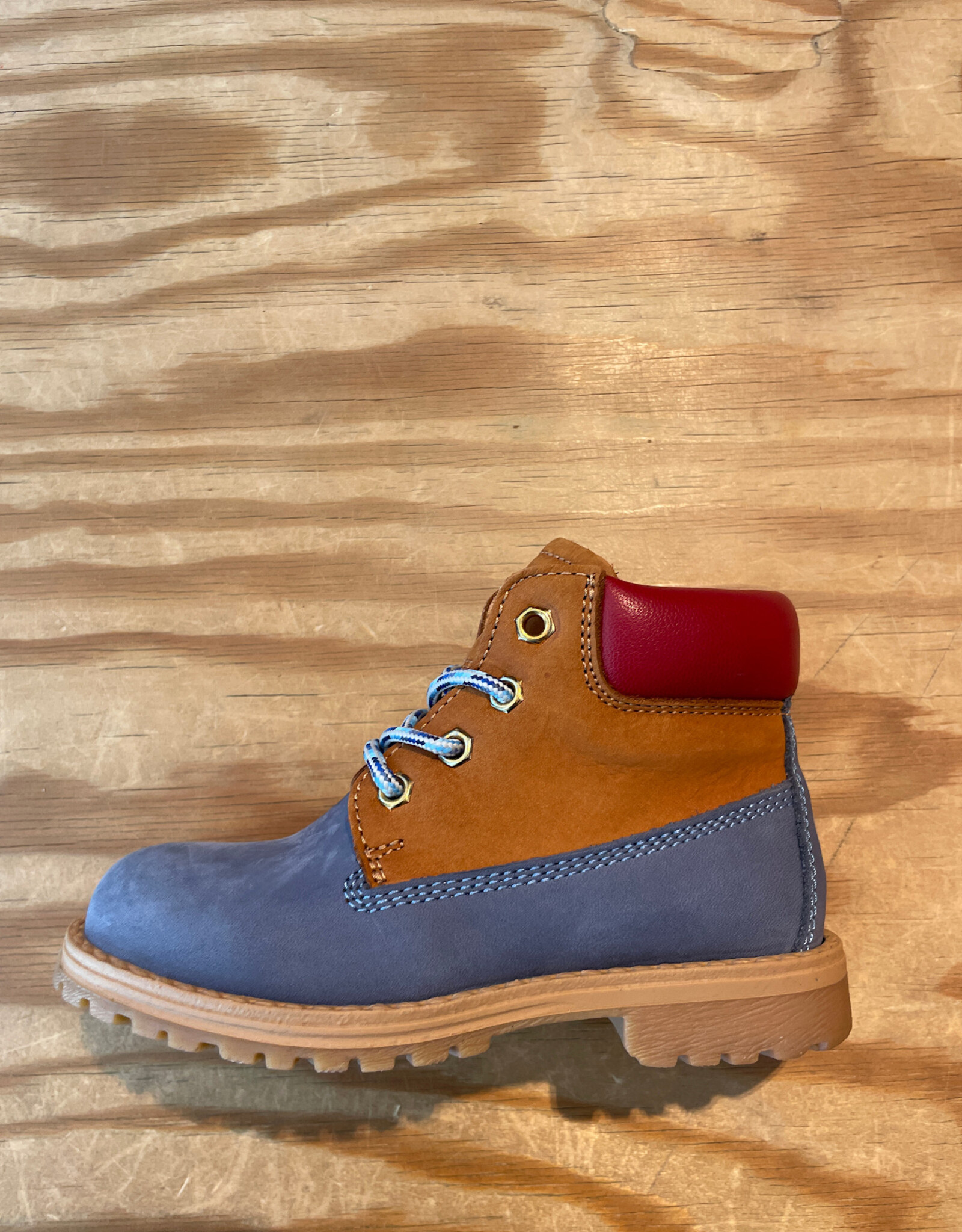 RONDINELLA RONDINELLA 4432-4 BOOTS BLU/ROSSO