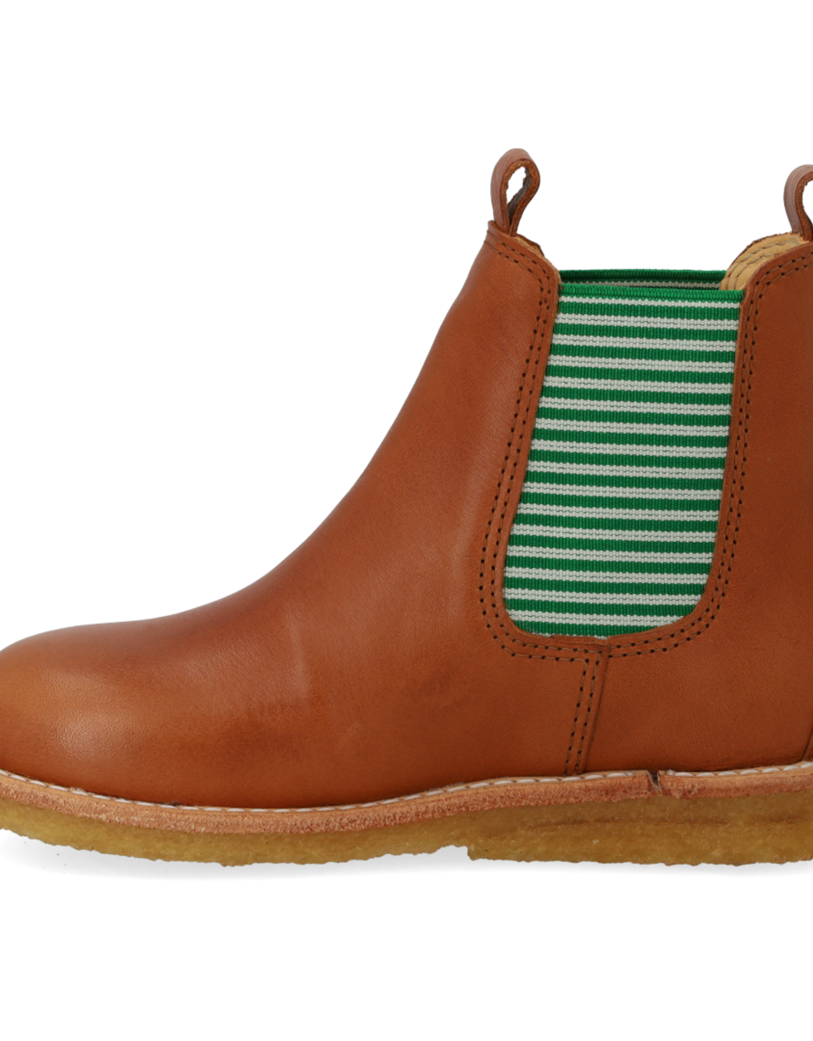 ANGULUS ANGULUS CHELSEA BOOT COGNAC/STRIPES