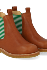 ANGULUS ANGULUS CHELSEA BOOT COGNAC/STRIPES