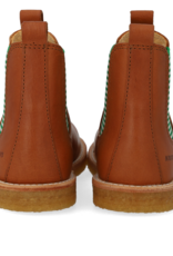 ANGULUS ANGULUS CHELSEA BOOT COGNAC/STRIPES