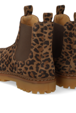 ANGULUS ANGULUS CHELSEA BOOT LEOPARD BROWN