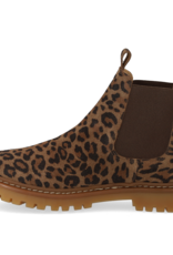 ANGULUS ANGULUS CHELSEA BOOT LEOPARD BROWN