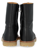 ANGULUS ANGULUS BOOT WITH ZIPPER BLACK LEATHER
