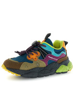 FLOWER MOUNTAIN FLOWER MOUNTAIN RUNNERS YAMANO JUNIOR PETROL/PURPLE