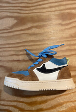 ROMAGNOLI ROMAGNOLI 9591 SNEAKERS PANNA/TURCHESE