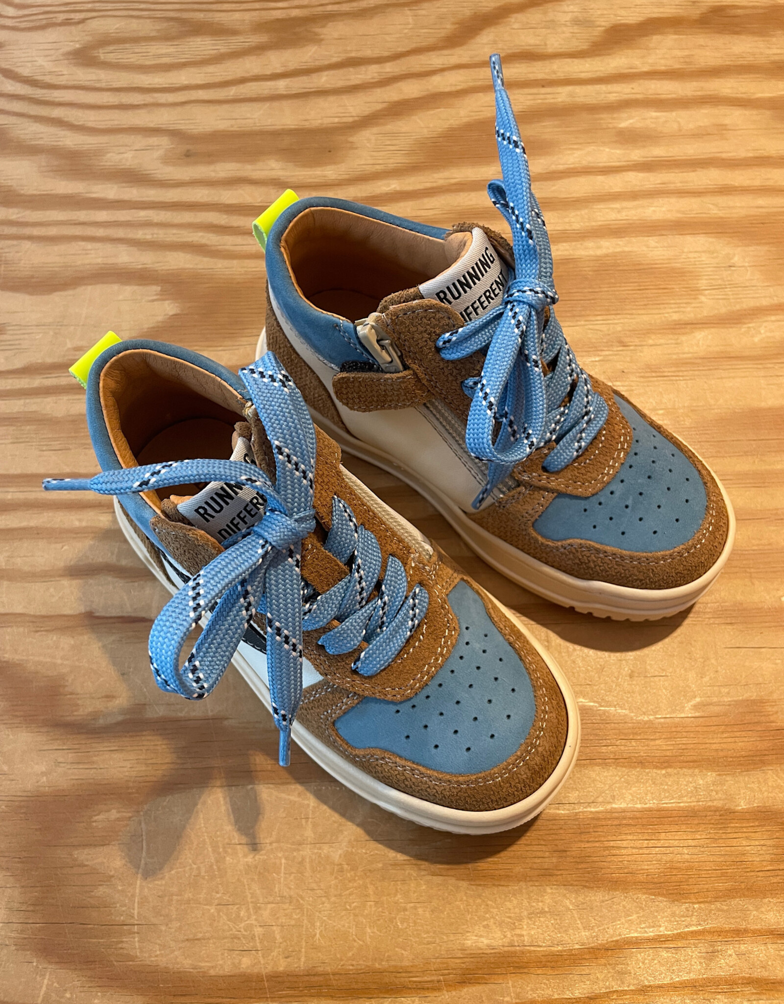 ROMAGNOLI ROMAGNOLI 9591 SNEAKERS PANNA/TURCHESE