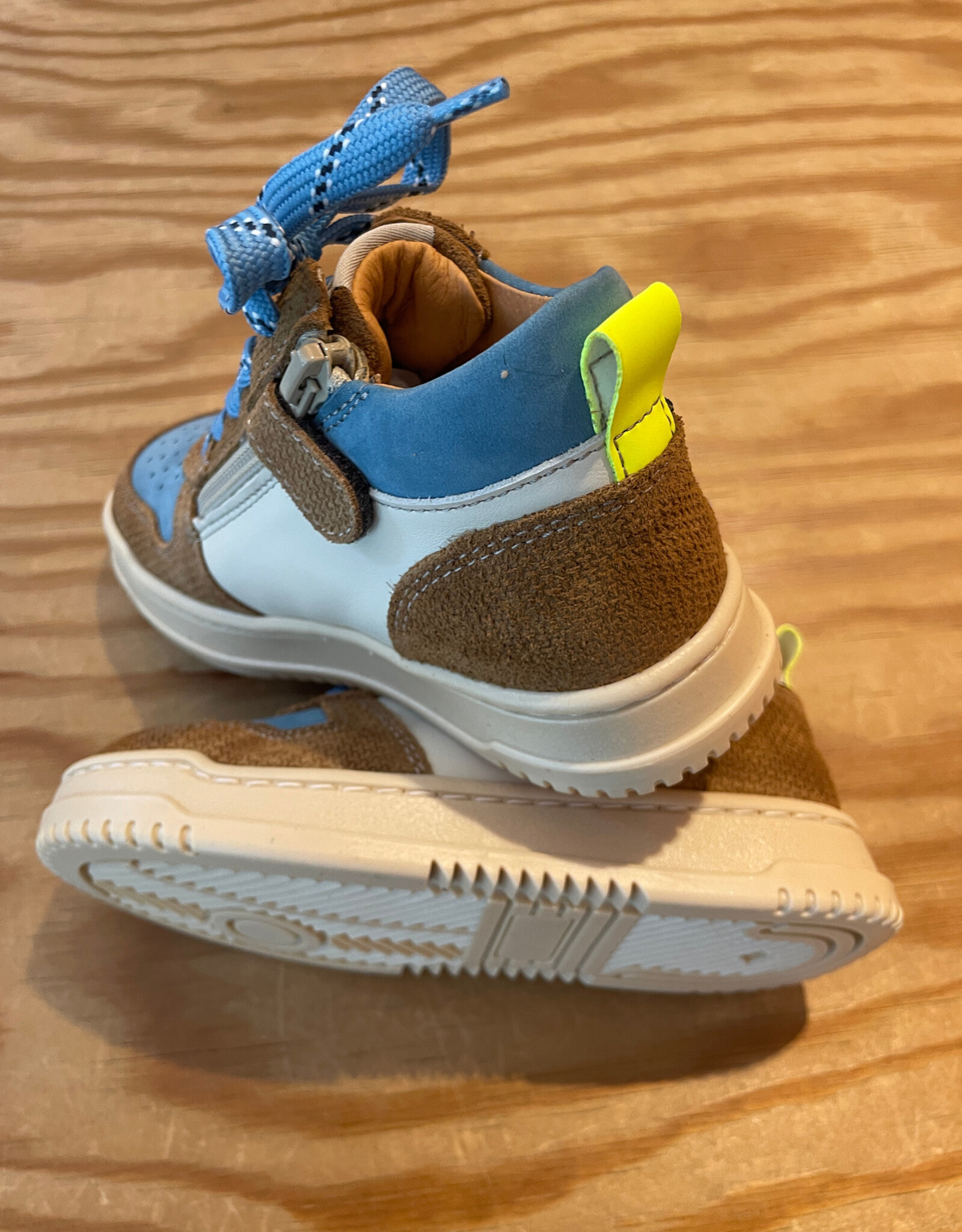ROMAGNOLI ROMAGNOLI 9591 SNEAKERS PANNA/TURCHESE