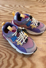FLOWER MOUNTAIN FLOWER MOUNTAIN YAMANO JUNIOR RUNNERS PURPLE PINK