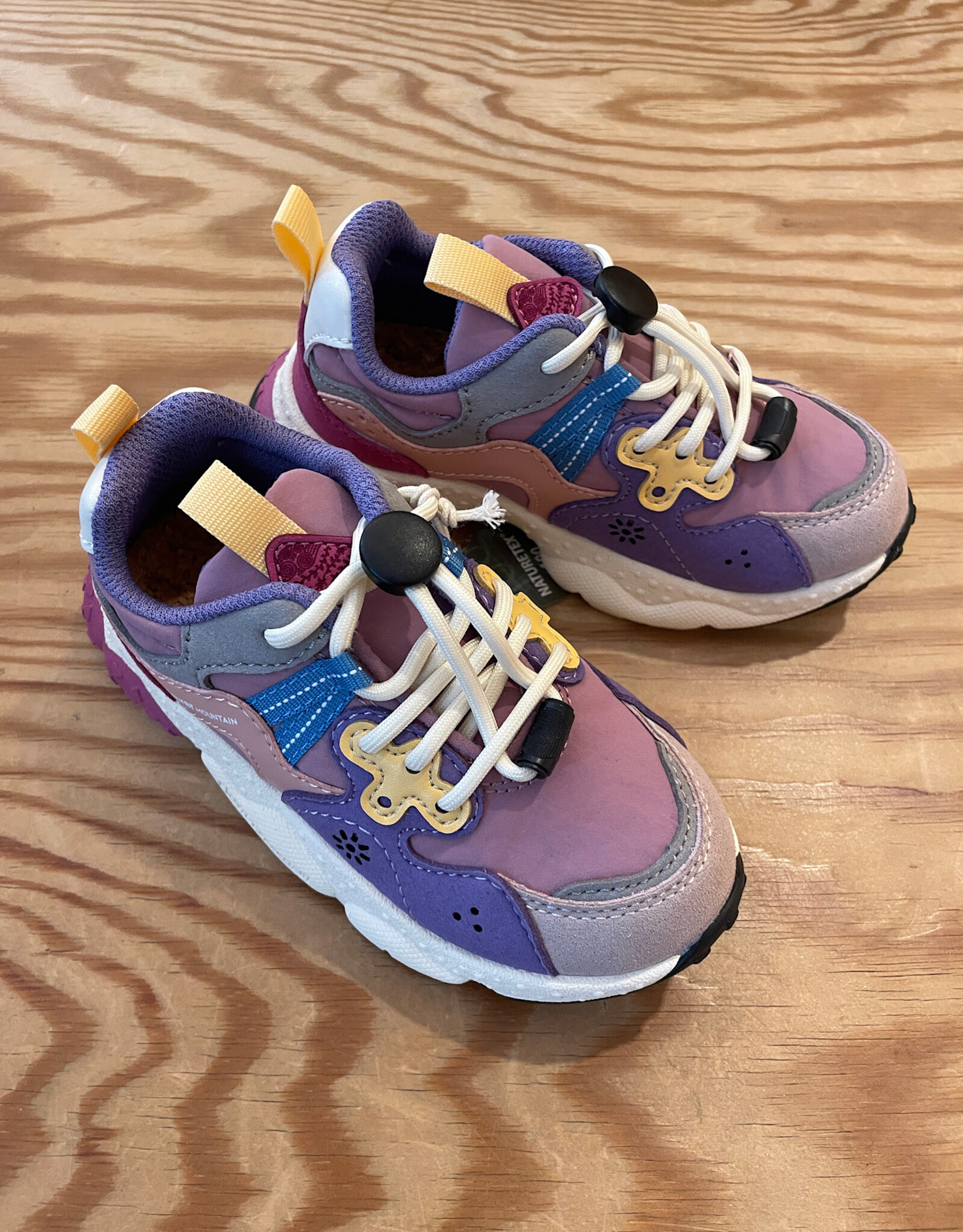 FLOWER MOUNTAIN FLOWER MOUNTAIN YAMANO JUNIOR RUNNERS PURPLE PINK