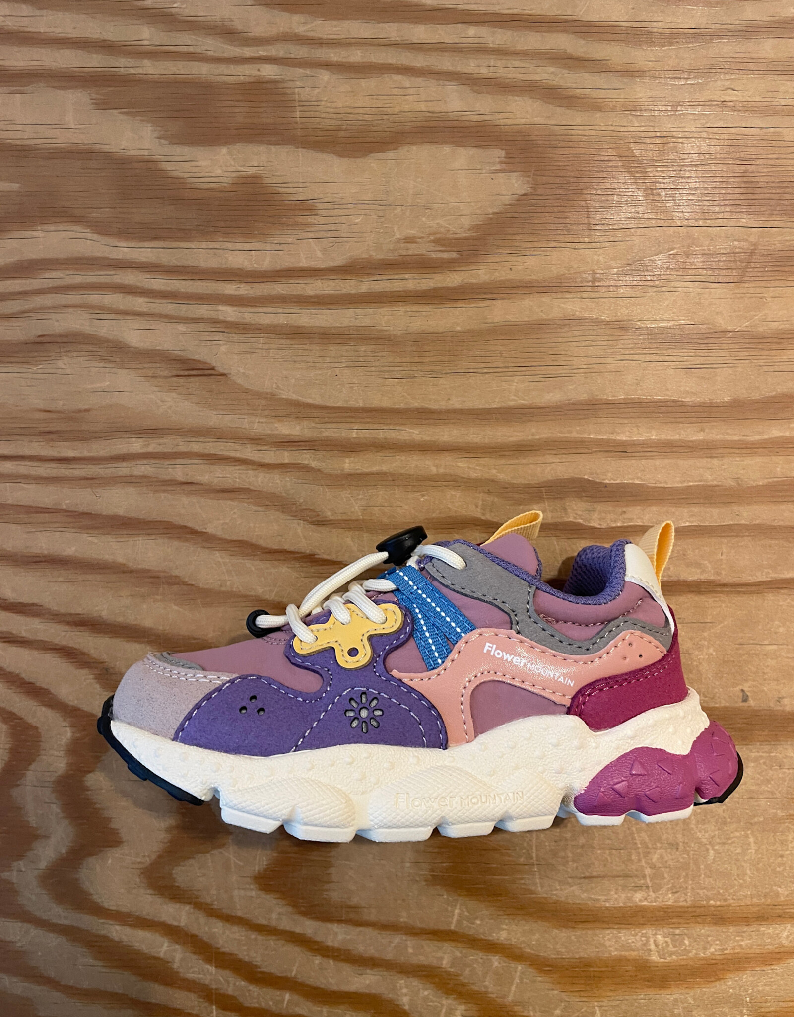 FLOWER MOUNTAIN FLOWER MOUNTAIN YAMANO JUNIOR RUNNERS PURPLE PINK