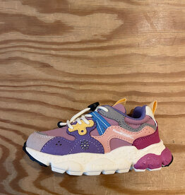 FLOWER MOUNTAIN FLOWER MOUNTAIN YAMANO JUNIOR RUNNERS PURPLE PINK