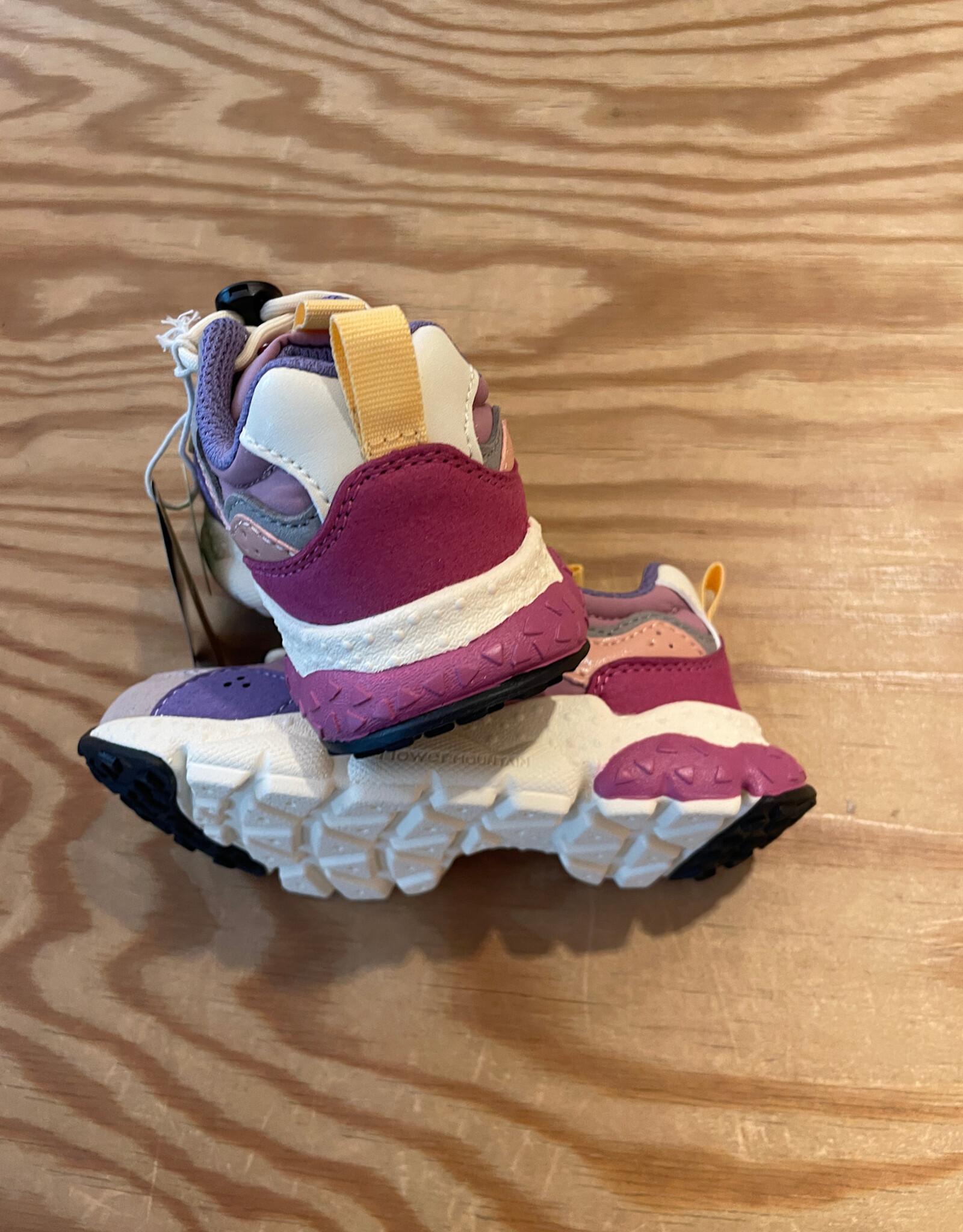 FLOWER MOUNTAIN FLOWER MOUNTAIN YAMANO JUNIOR RUNNERS PURPLE PINK