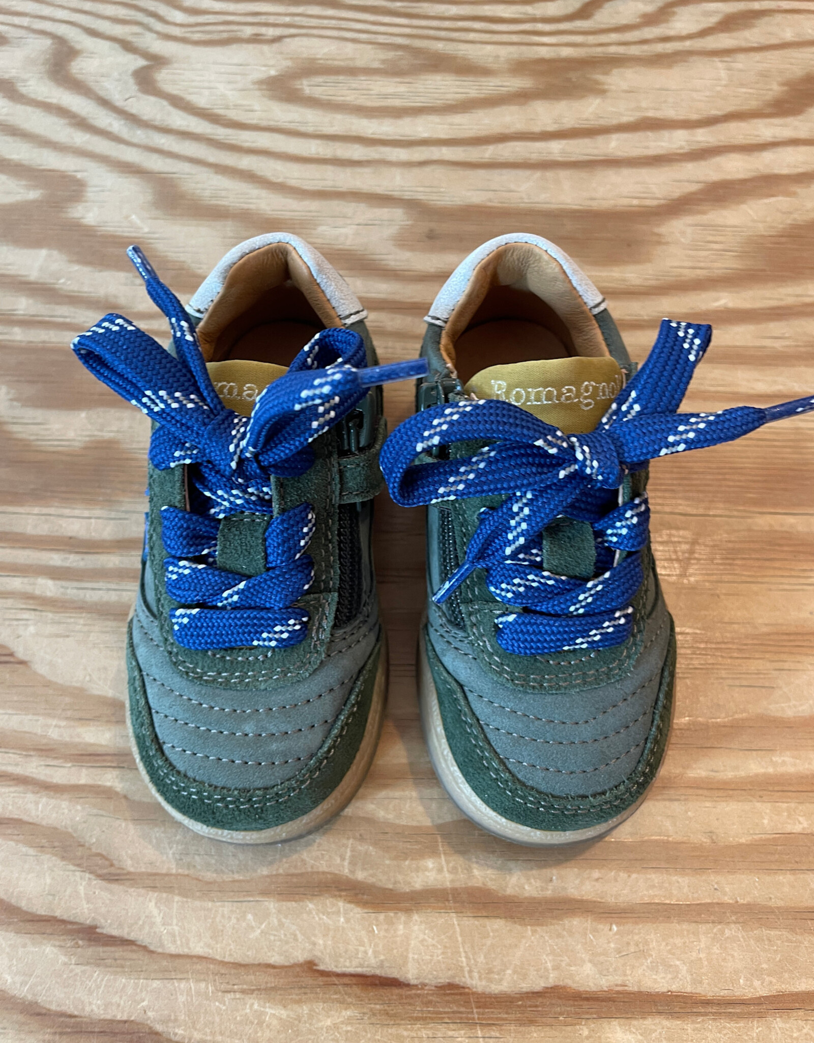 ROMAGNOLI ROMAGNOLI 9191 SNEAKERS NABUK VERDE