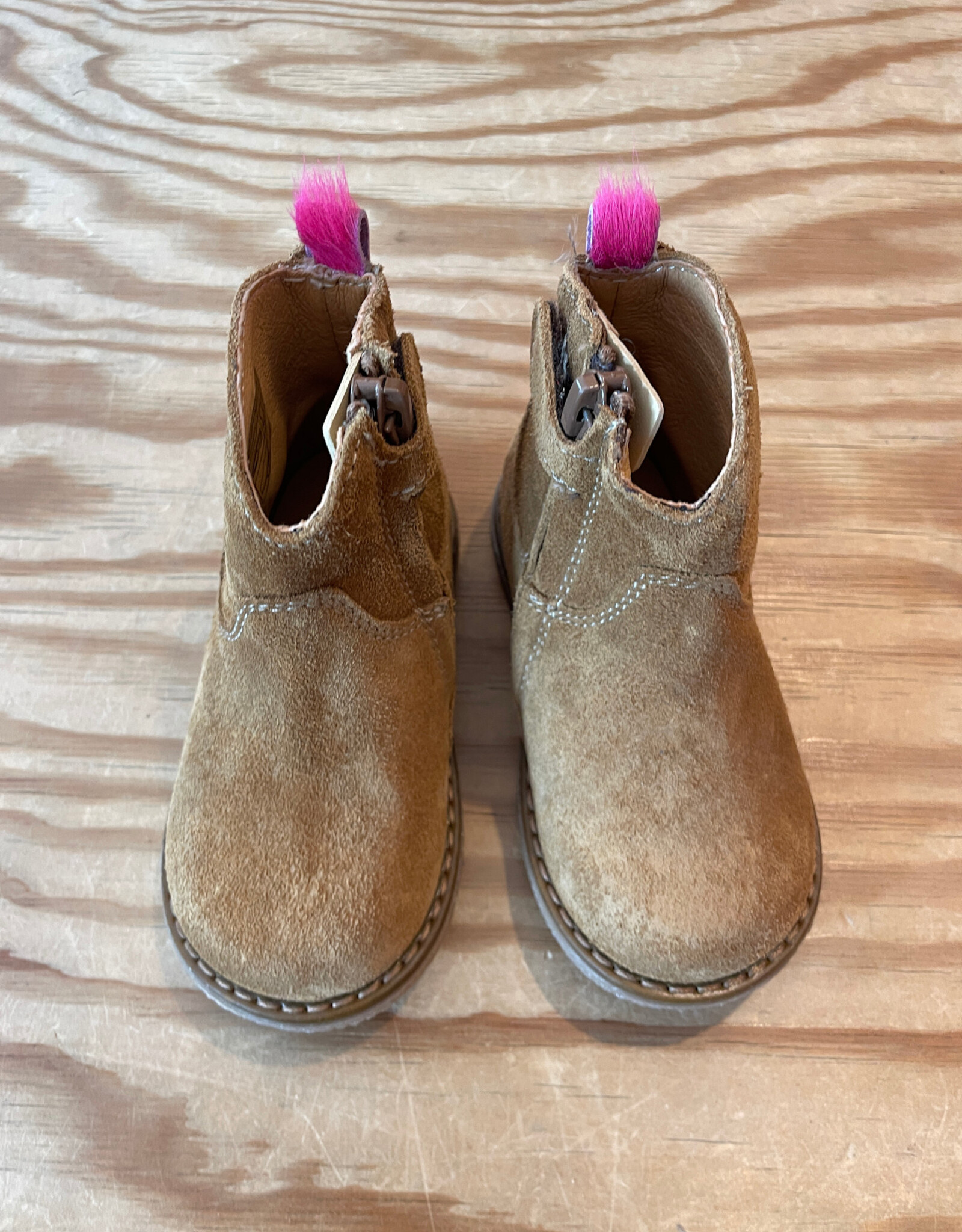 ROMAGNOLI ROMAGNOLI 9093 BOOTS VELOUR CUOIO