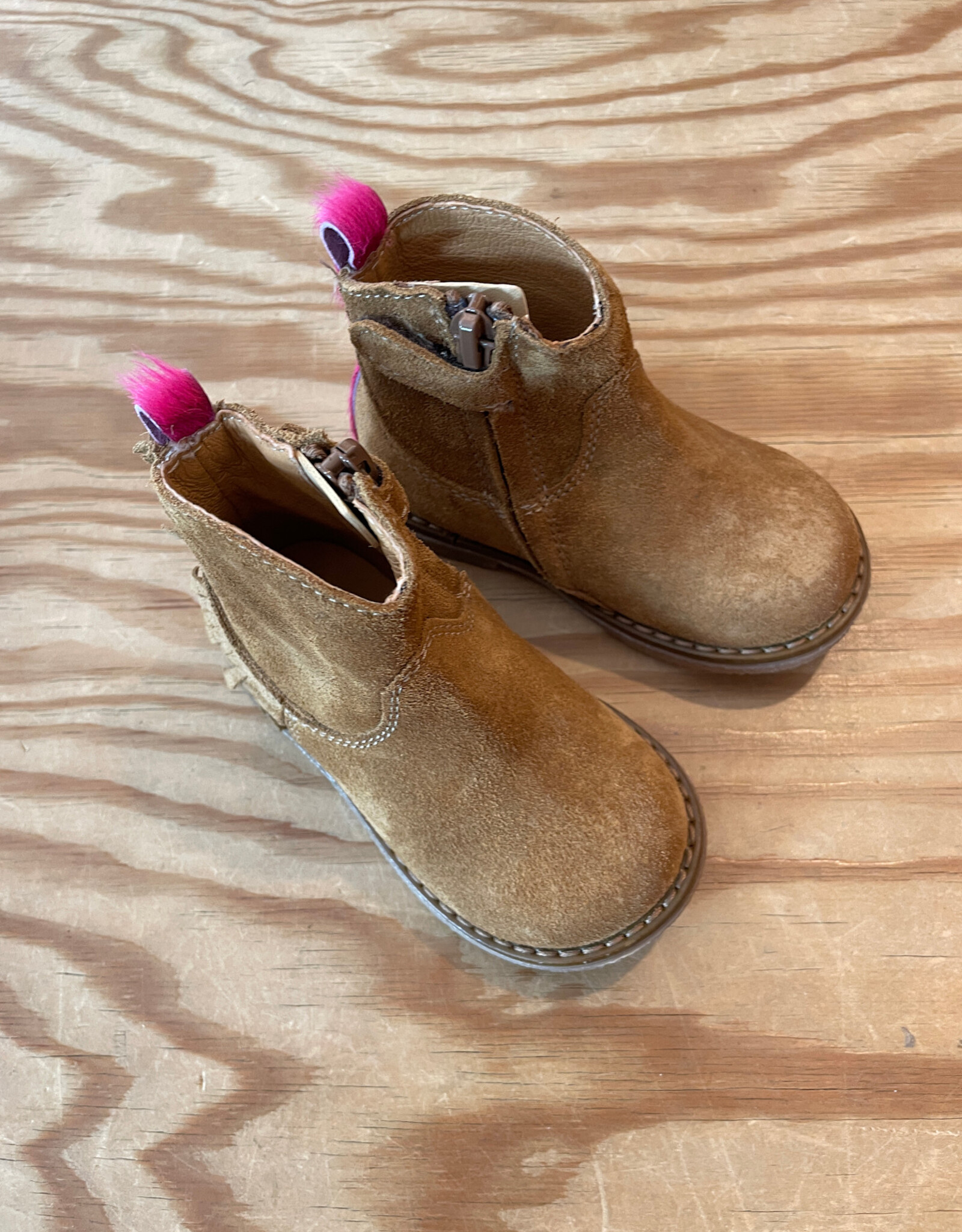 ROMAGNOLI ROMAGNOLI 9093 BOOTS VELOUR CUOIO