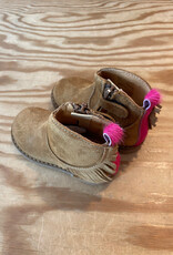 ROMAGNOLI ROMAGNOLI 9093 BOOTS VELOUR CUOIO