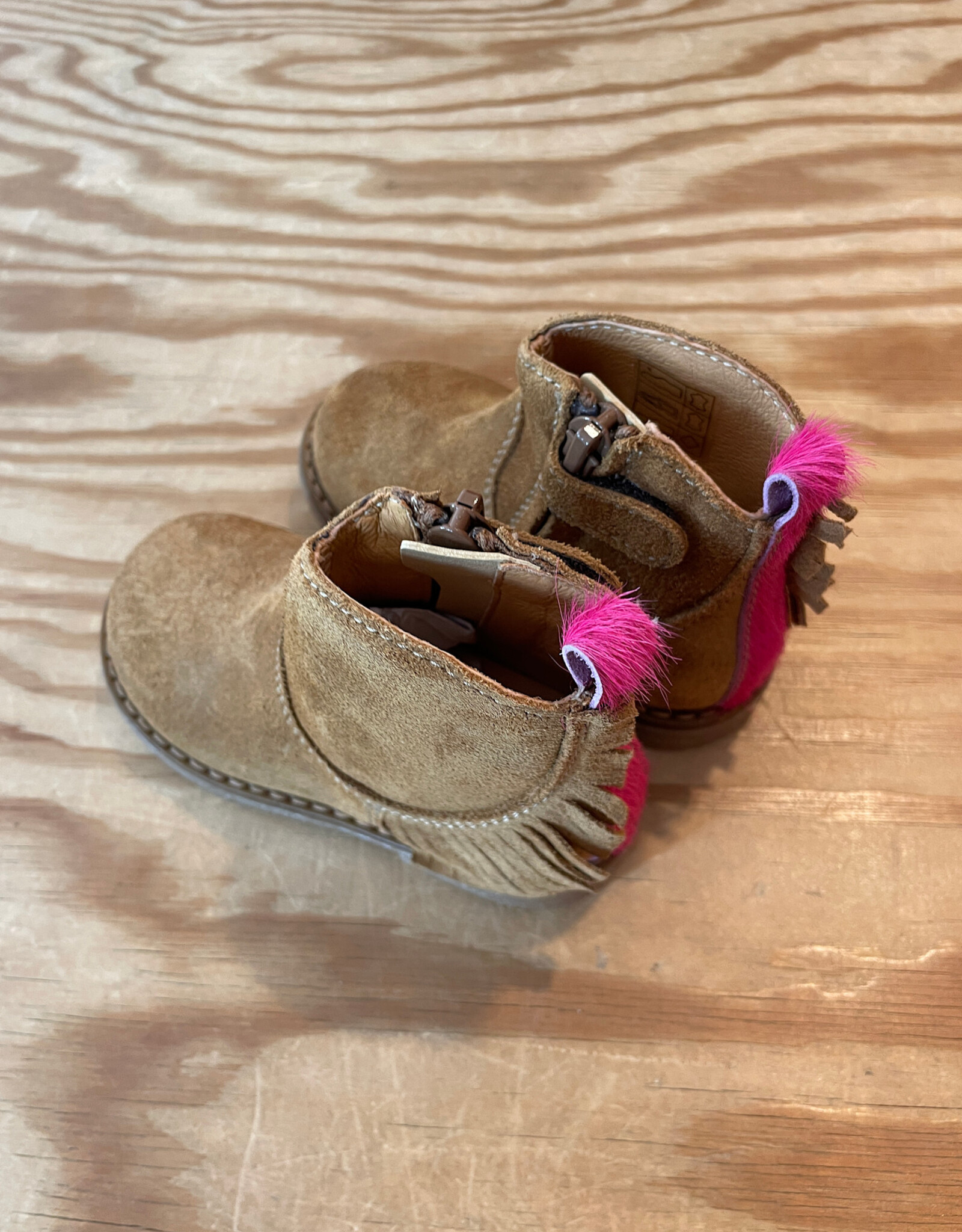 ROMAGNOLI ROMAGNOLI 9093 BOOTS VELOUR CUOIO