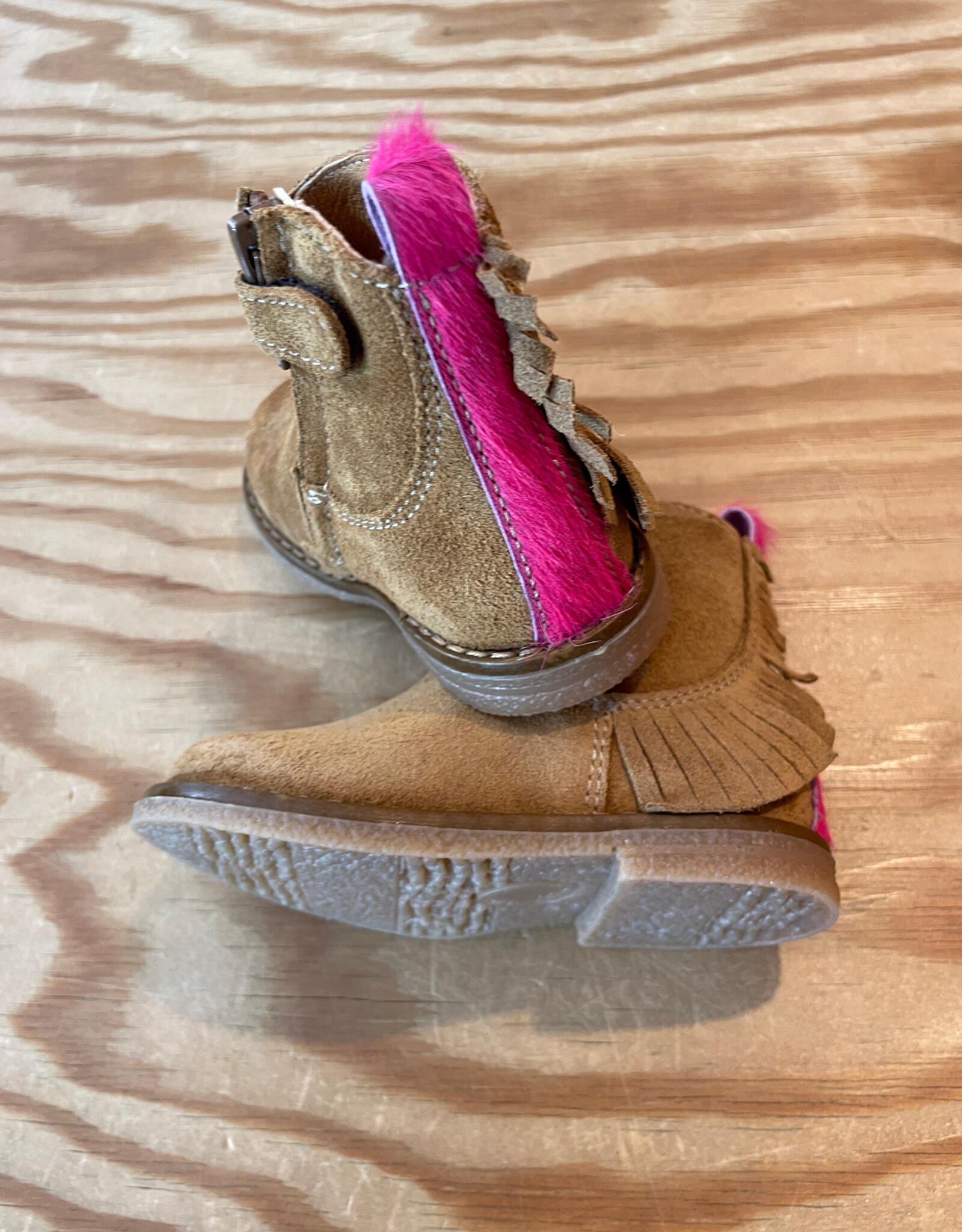 ROMAGNOLI ROMAGNOLI 9093 BOOTS VELOUR CUOIO
