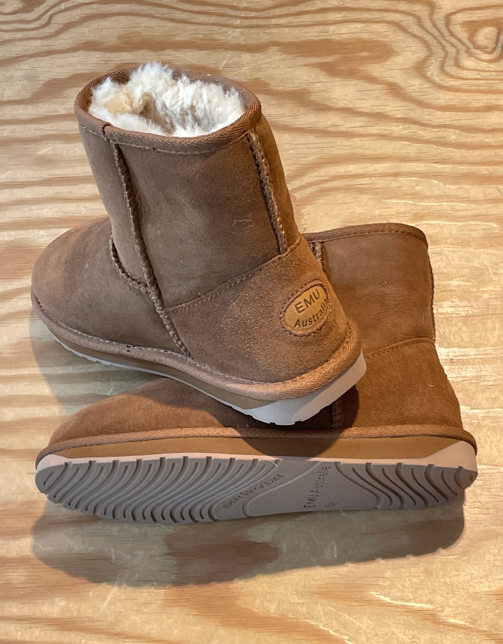 EMU EMU STINGER CHESTNUT WOOL BOOTS