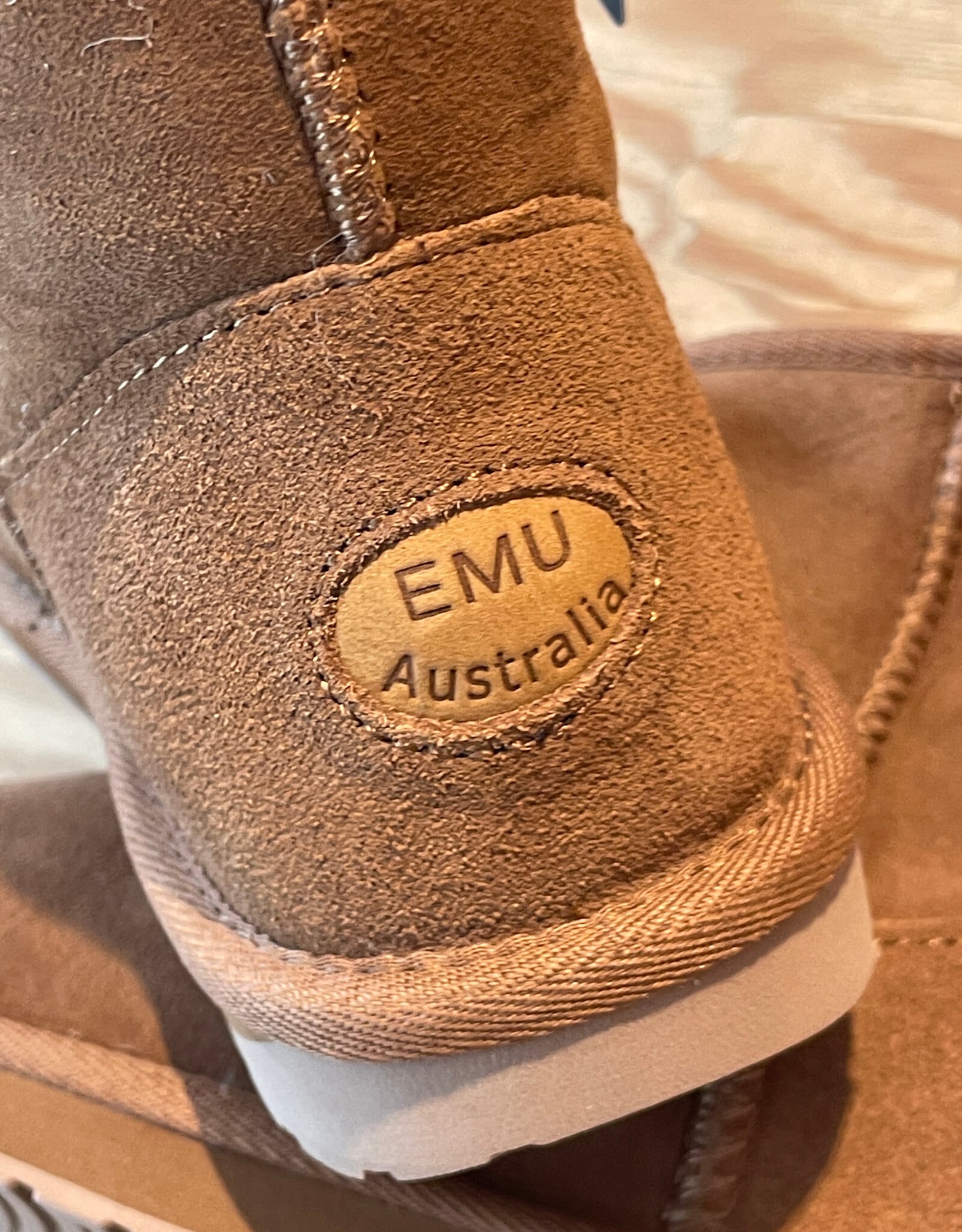 EMU EMU STINGER CHESTNUT WOOL BOOTS