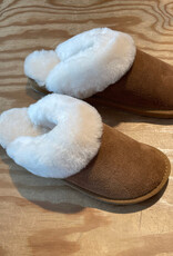 EMU EMU MEGAN COMFORT CAMEL WOOL SLIPPERS