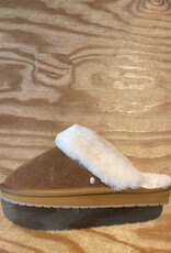 EMU EMU MEGAN COMFORT CAMEL WOOL SLIPPERS