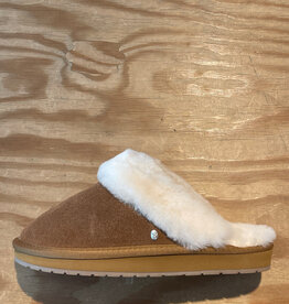 EMU EMU MEGAN COMFORT CAMEL WOOL SLIPPERS