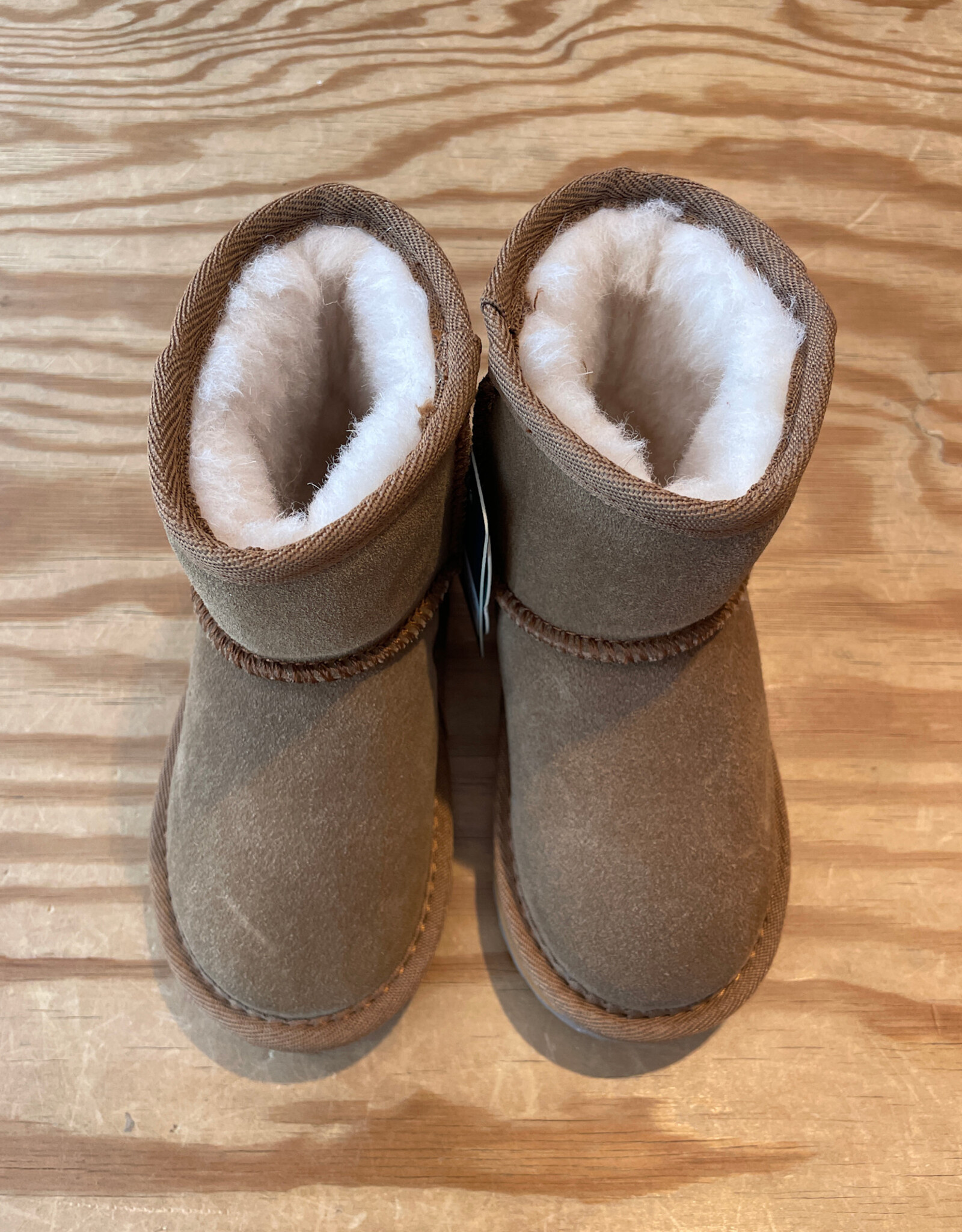 EMU EMU WALLABY CHESTNUT MINI WOOL BOOTS