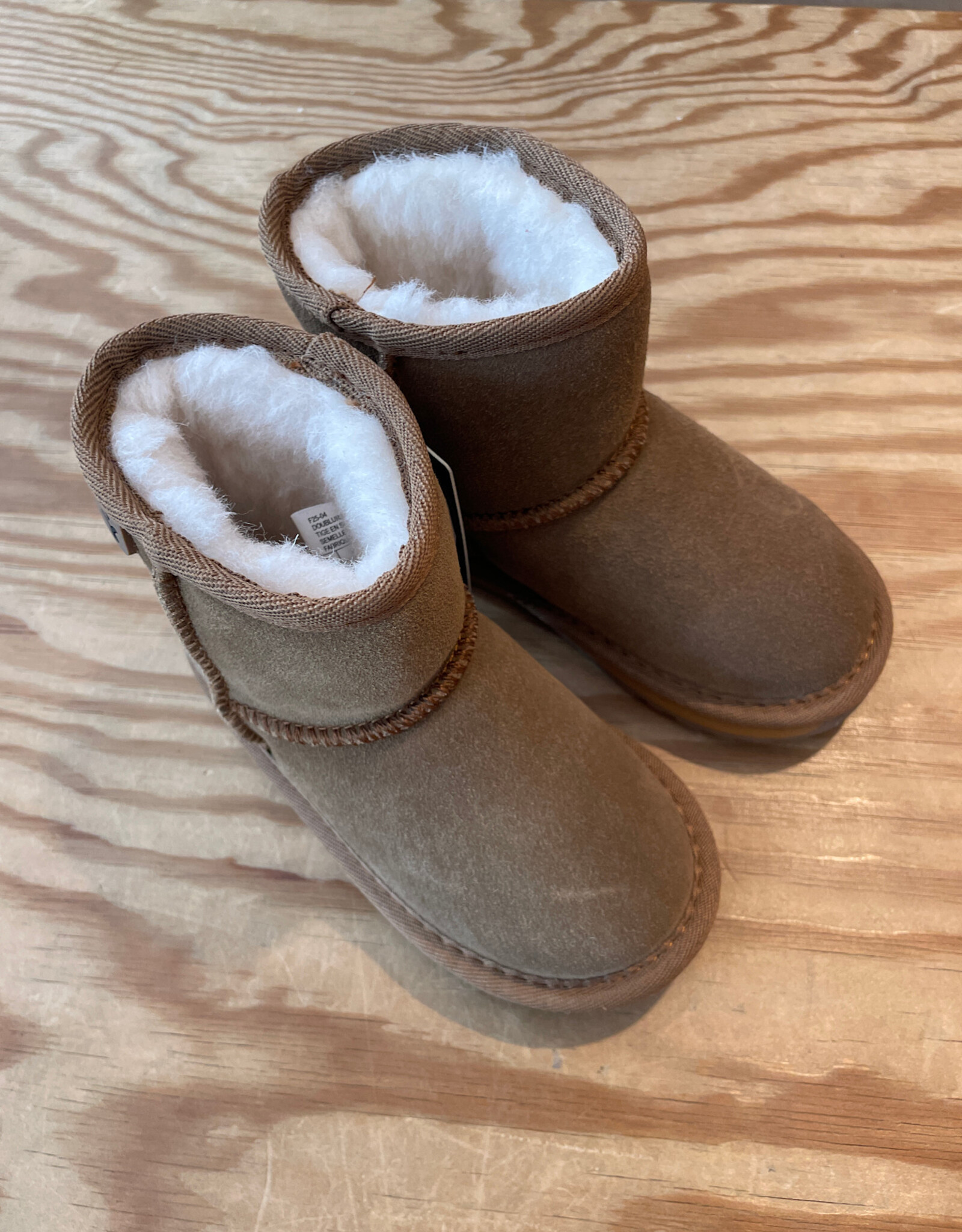 EMU EMU WALLABY CHESTNUT MINI WOOL BOOTS