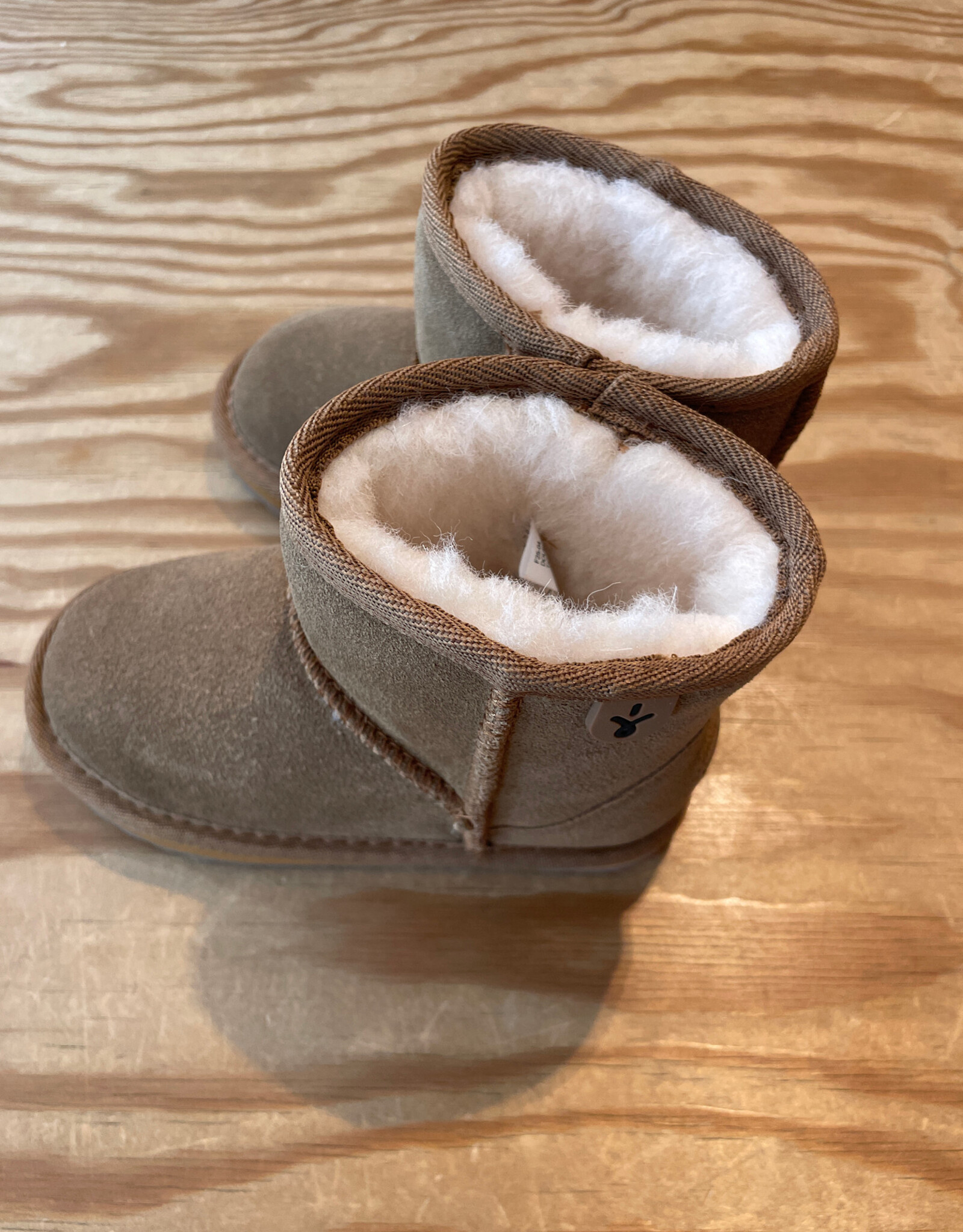 EMU EMU WALLABY CHESTNUT MINI WOOL BOOTS