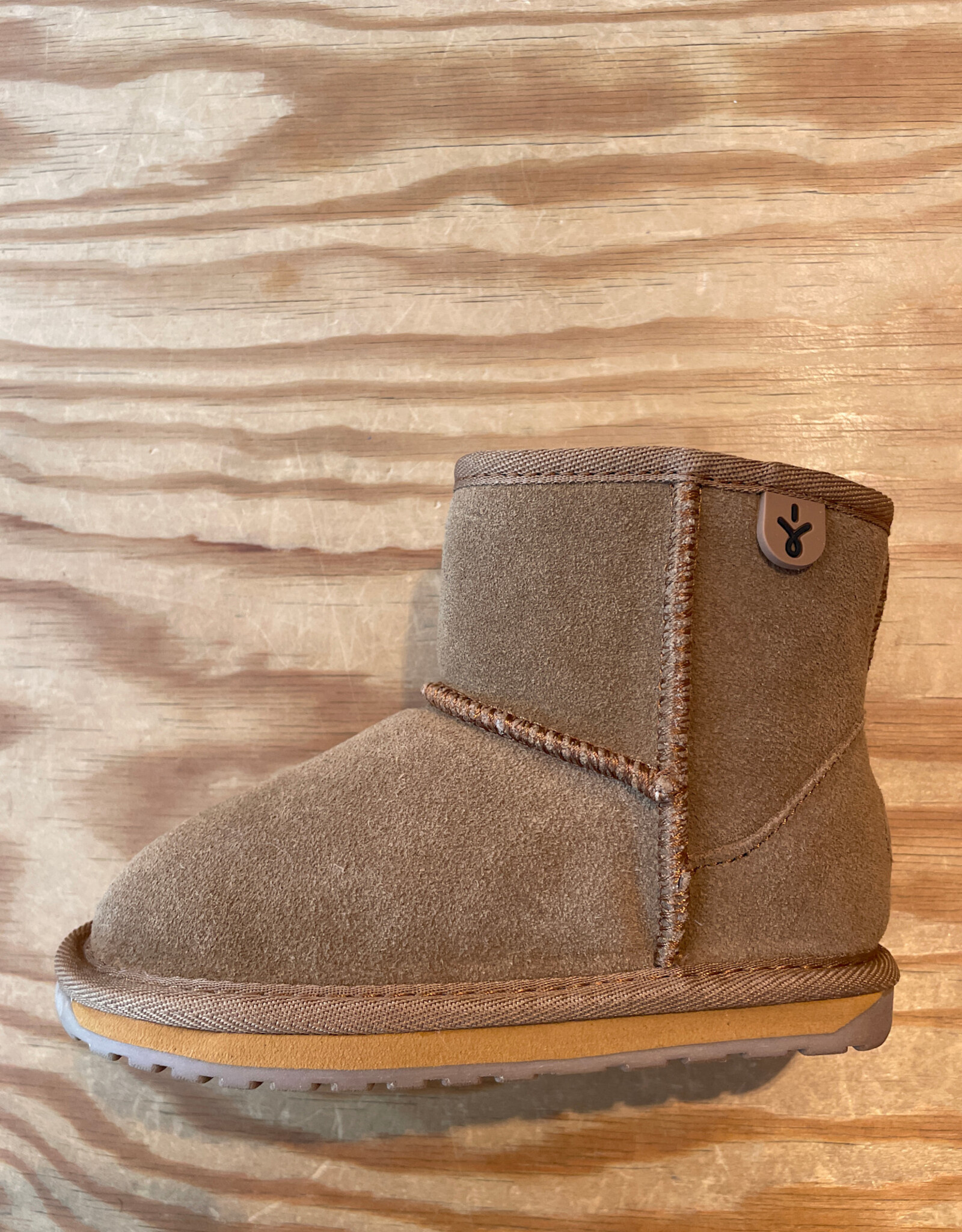 EMU EMU WALLABY CHESTNUT MINI WOOL BOOTS