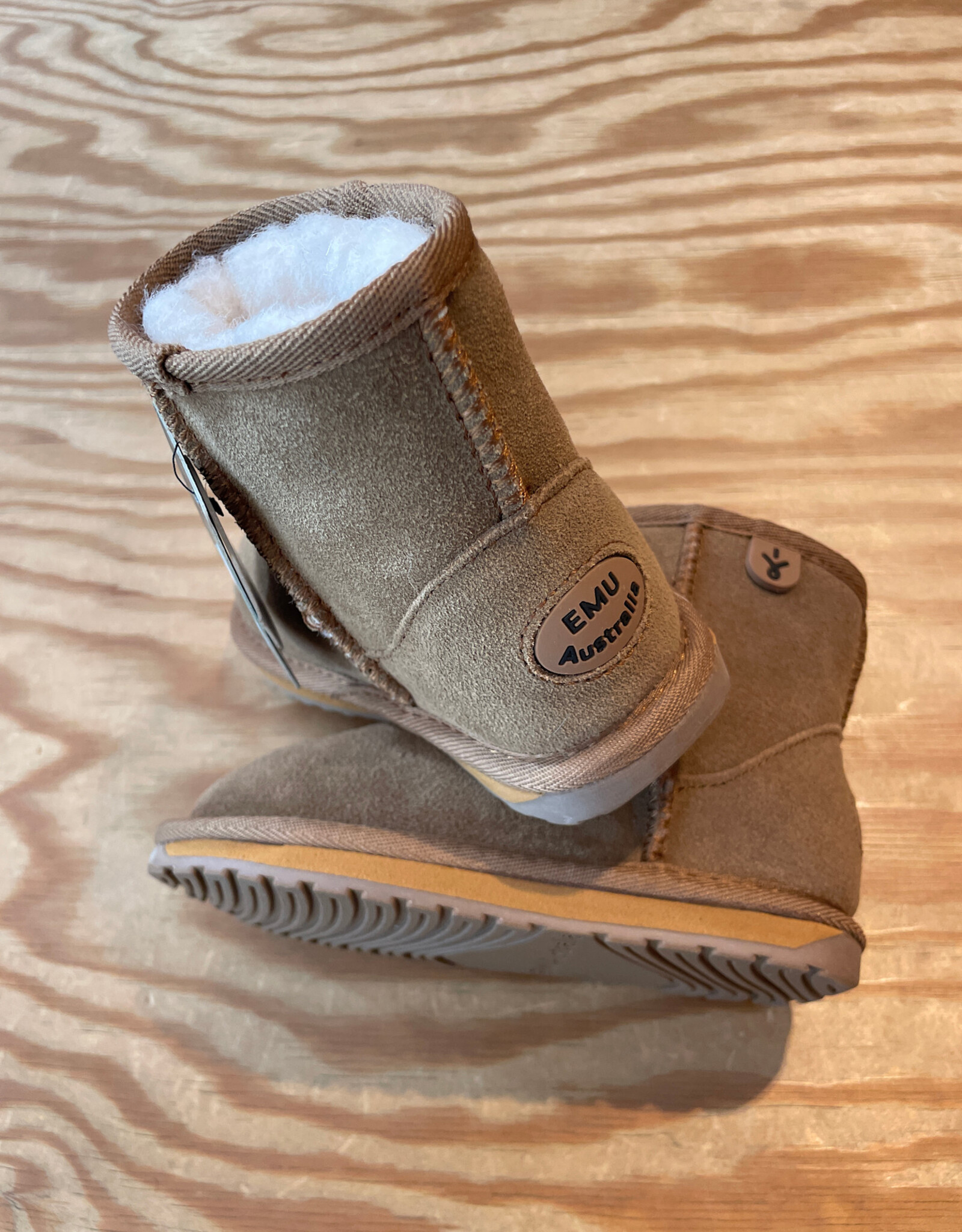 EMU EMU WALLABY CHESTNUT MINI WOOL BOOTS