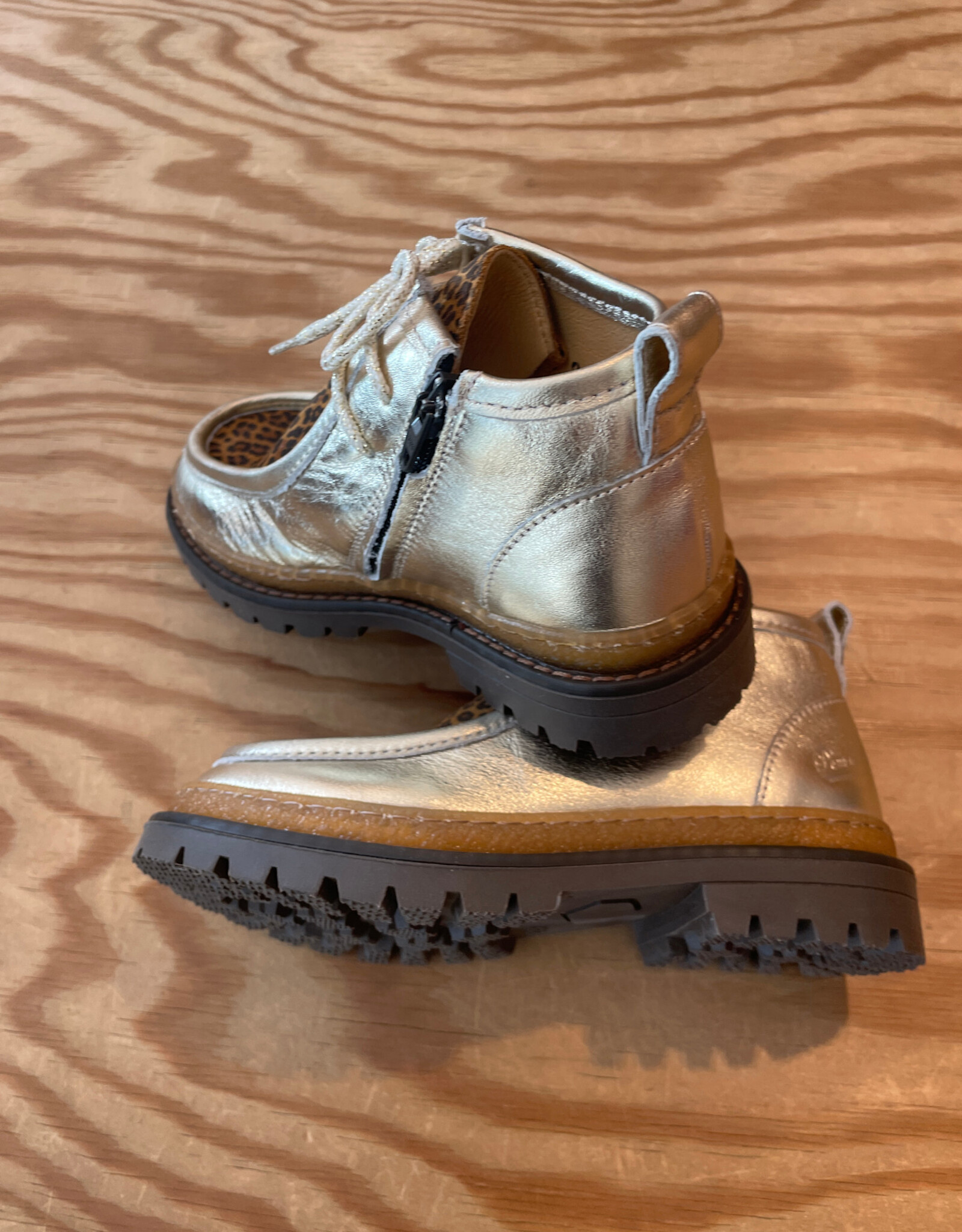 POM D'API POM D'API WALL ZIP MICKY PLATINE-LEO