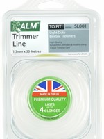 ALM LAWNMOWER SPARES Trimmer Line - White 1.3mm x 30m SL001