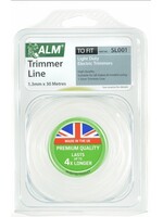 ALM LAWNMOWER SPARES ALM Trimmer Line - White 1.3mm x 30m SL001