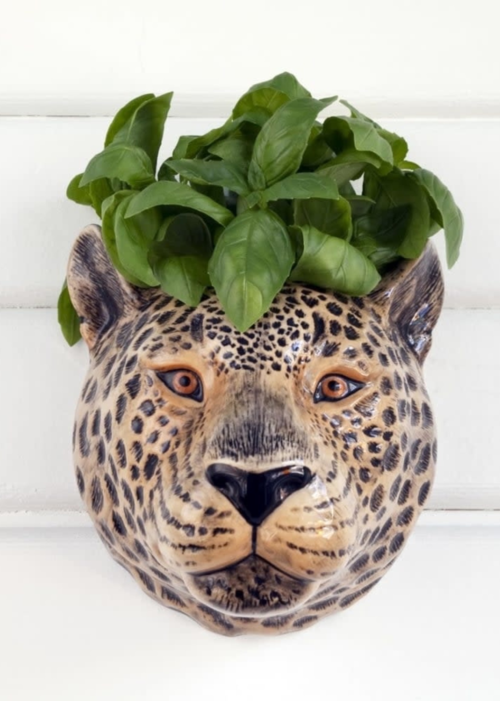 Leopard Wall Vase Clock’s Home and Garden