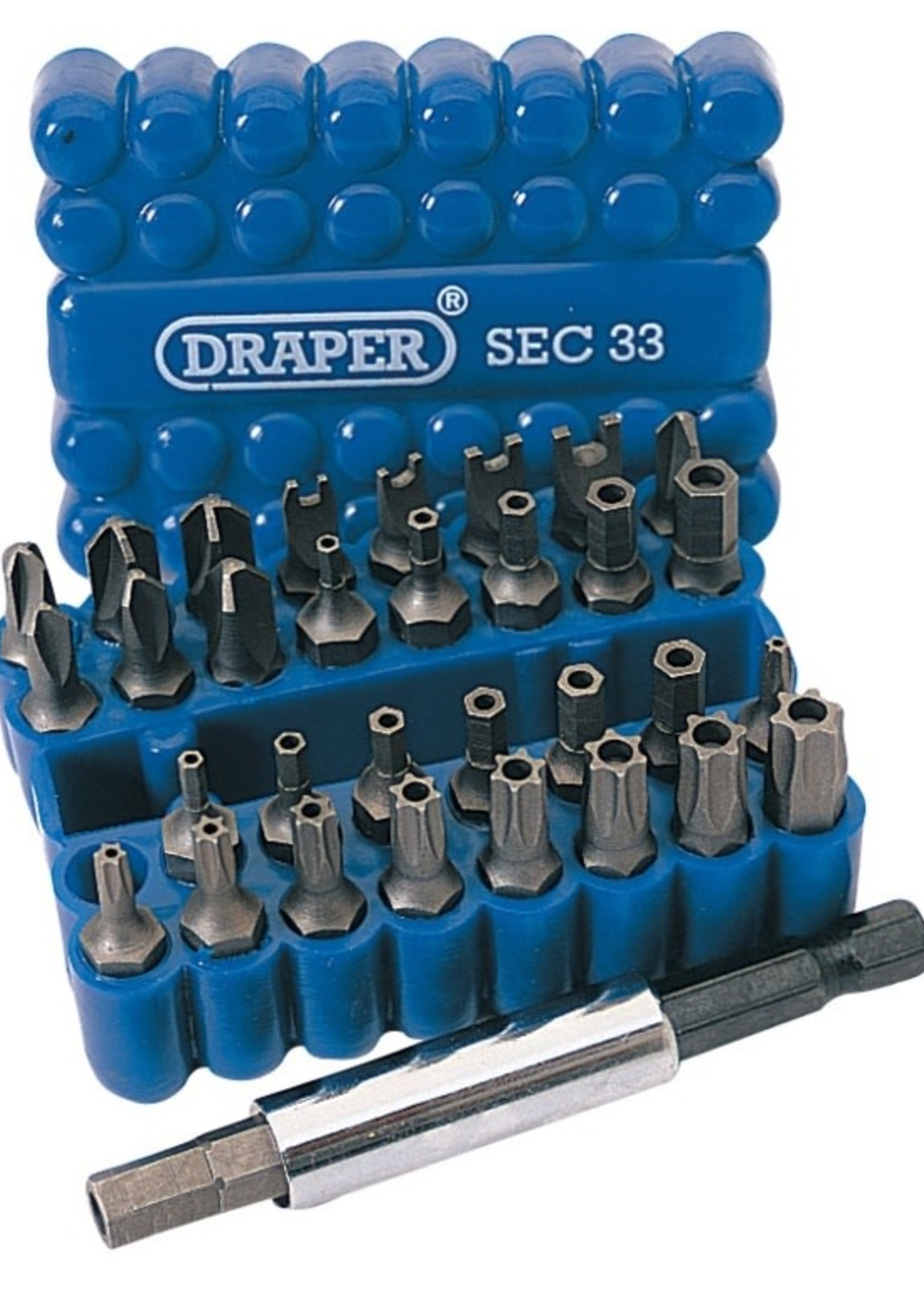 Draper Draper Security Bit Set 33 Piece